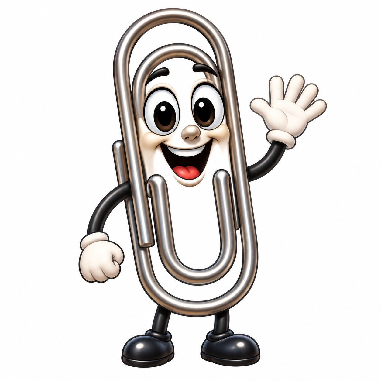 Illustration of Peter the Paperclip